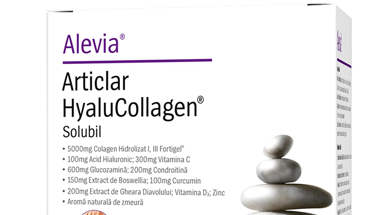 Descoperă Articlar HyaluCollagen esenţial pentru mobilitate şi articulaţii sănătoase