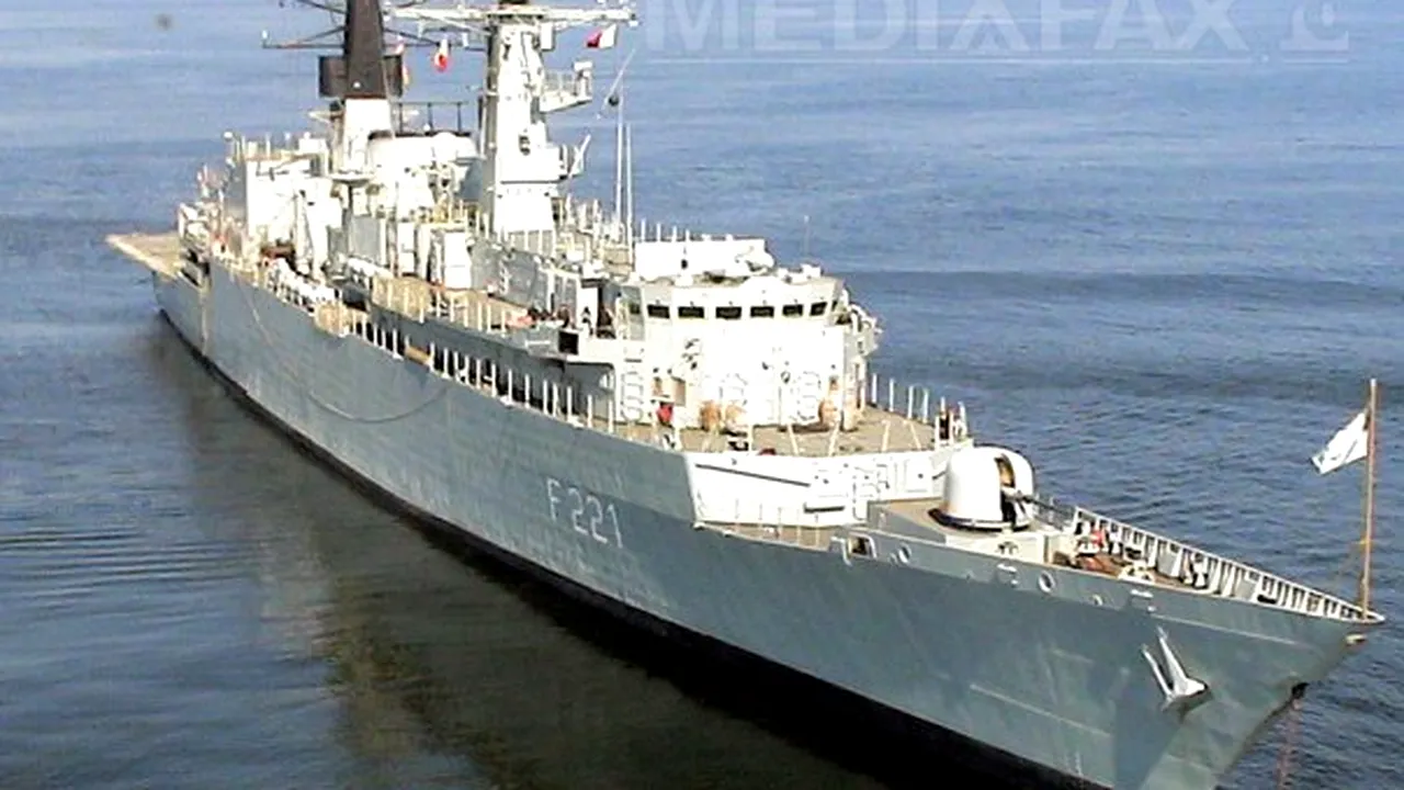 Fregata Regele Ferdinand va participa într-o misiune contra piraterie, în Oceanul Indian, sub comanda Forţelor Navale UE