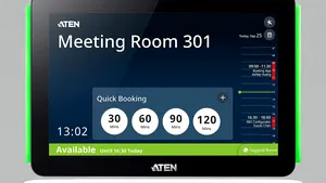 ATEN propune sistemul de rezervare a sălilor de conferinţe şi a spaţiilor de lucru VK430