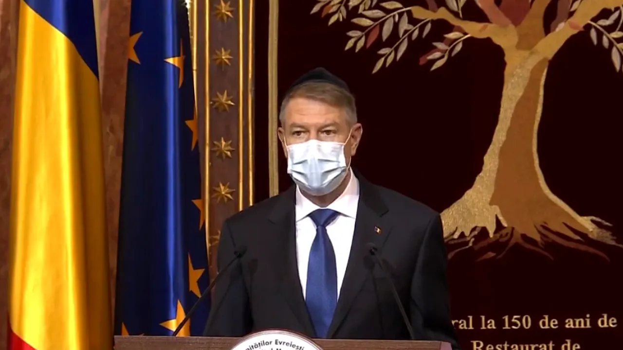 Ziua Internaţională de Comemorare a Victimelor Holocaustului. La eveniment au participat preşedintele Iohannis şi membrii cabinetului Ciucă 