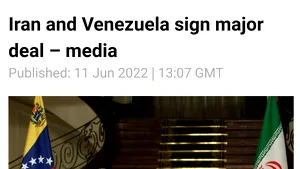 Iran şi Venezuela semnează un plan de cooperare pe 20 de ani 