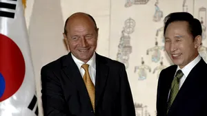 Preşedintele Traian Băsescu s-a întâlnit cu omologul său coreean