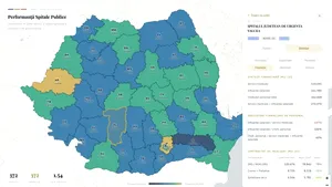 Noua hartă a spitalelor din România: pacienții pot vedea gradul de ocupare al unităților. CNAS arată diferențe mari între spitale