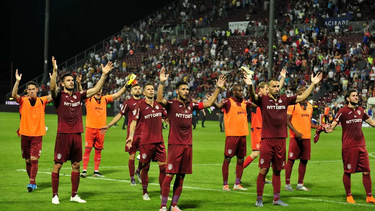 CFR Cluj s-a calificat spectaculos în play-off-ul Ligii Campionilor, unde o va întâlni pe Slavia Praga
