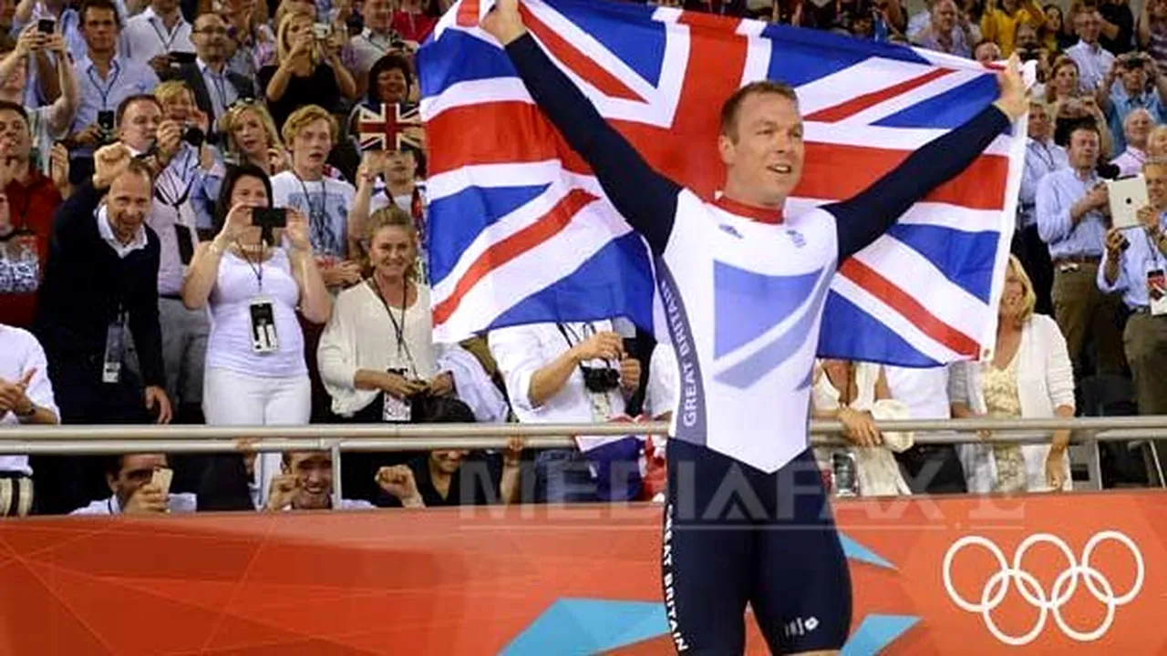 JOCURILE OLIMPICE 2012: Chris Hoy a câştigat aurul la keirin şi devine cel mai titrat sportiv britanic din istoria JO