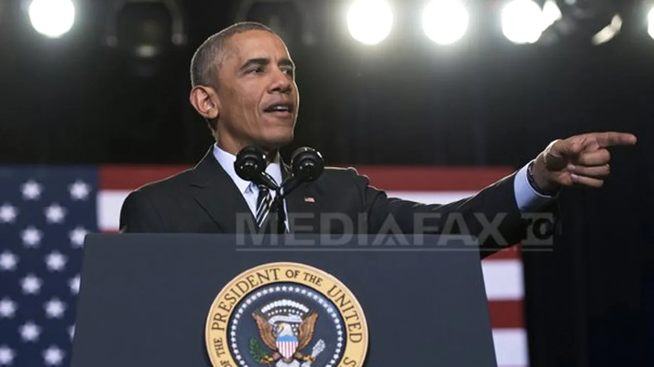 Barack Obama salută efectele sancţiunilor internaţionale asupra economiei Rusiei