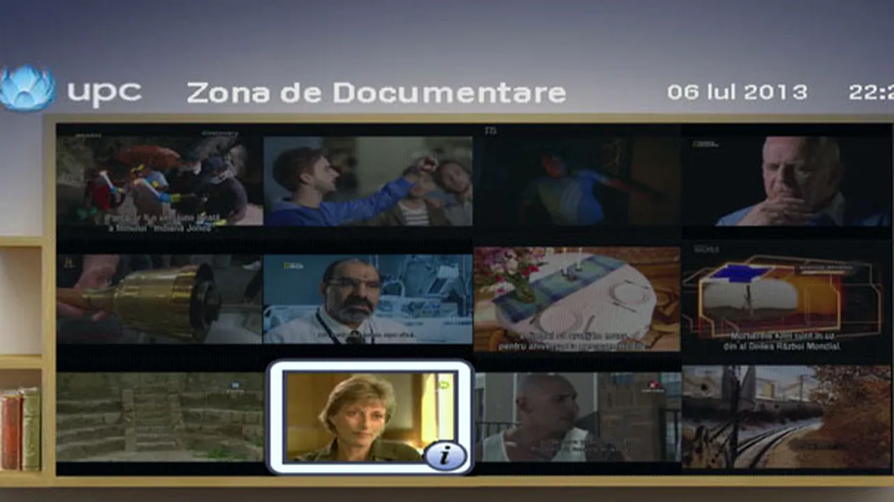 UPC a lansat aplicaţia interactivă Zone Tematice, prin care pot fi urmărite simultan 12 televiziuni