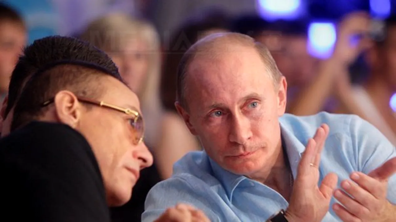 Putin şi Van Damme au asistat împreună la un meci de Ultimate Fighting - FOTO
