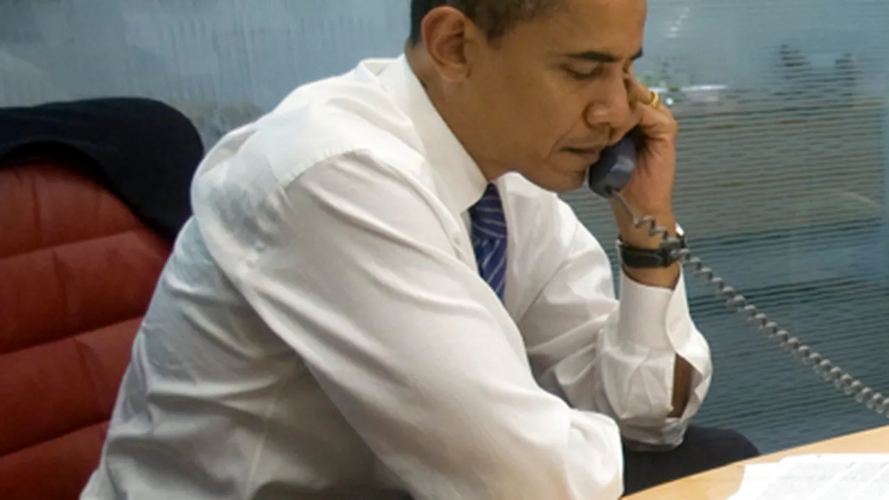 Barack Obama a discutat la telefon cu mai mulţi lideri, printre care şi Ban Ki-moon