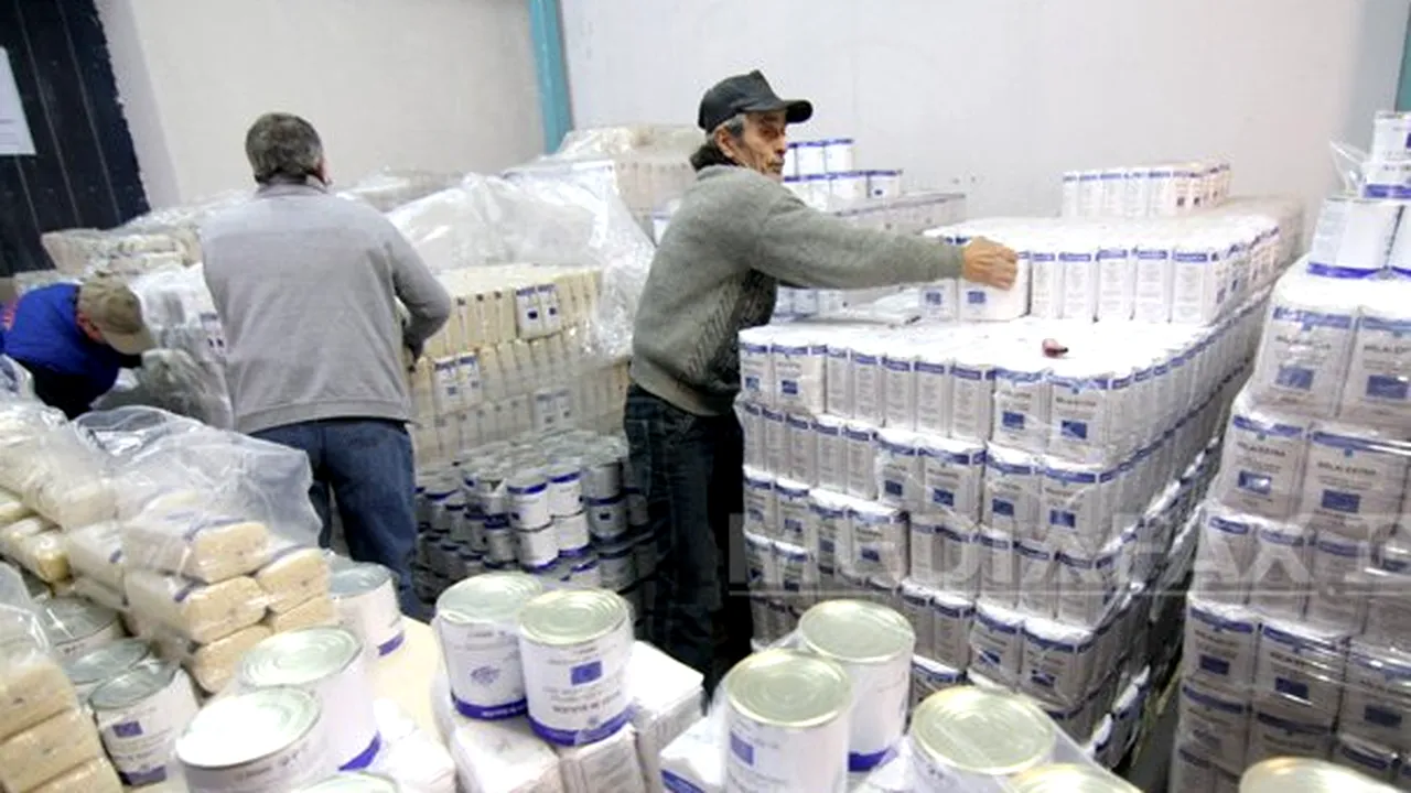 Alimentele UE pentru persoane defavorizate - după 16 noiembrie, dar pe un cupon trimis din octombrie