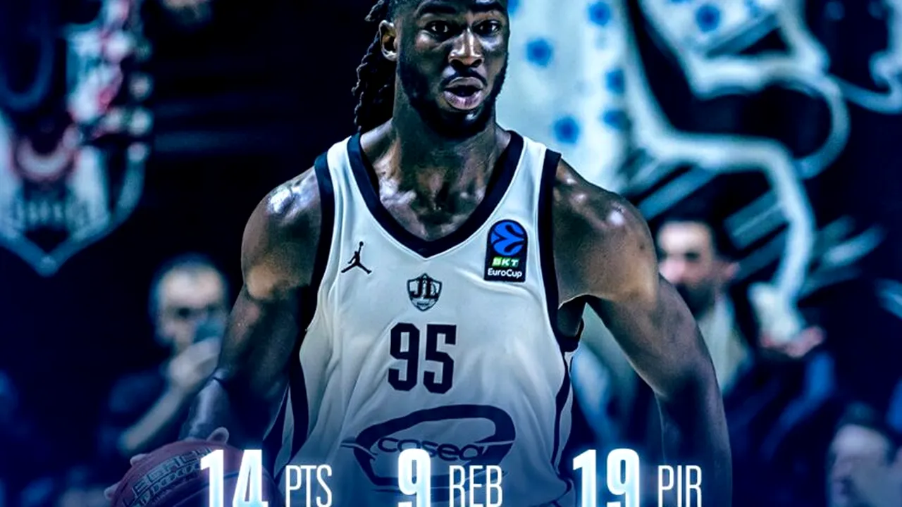Campion al României, desemnat MVP al primului meci din finala Eurocup