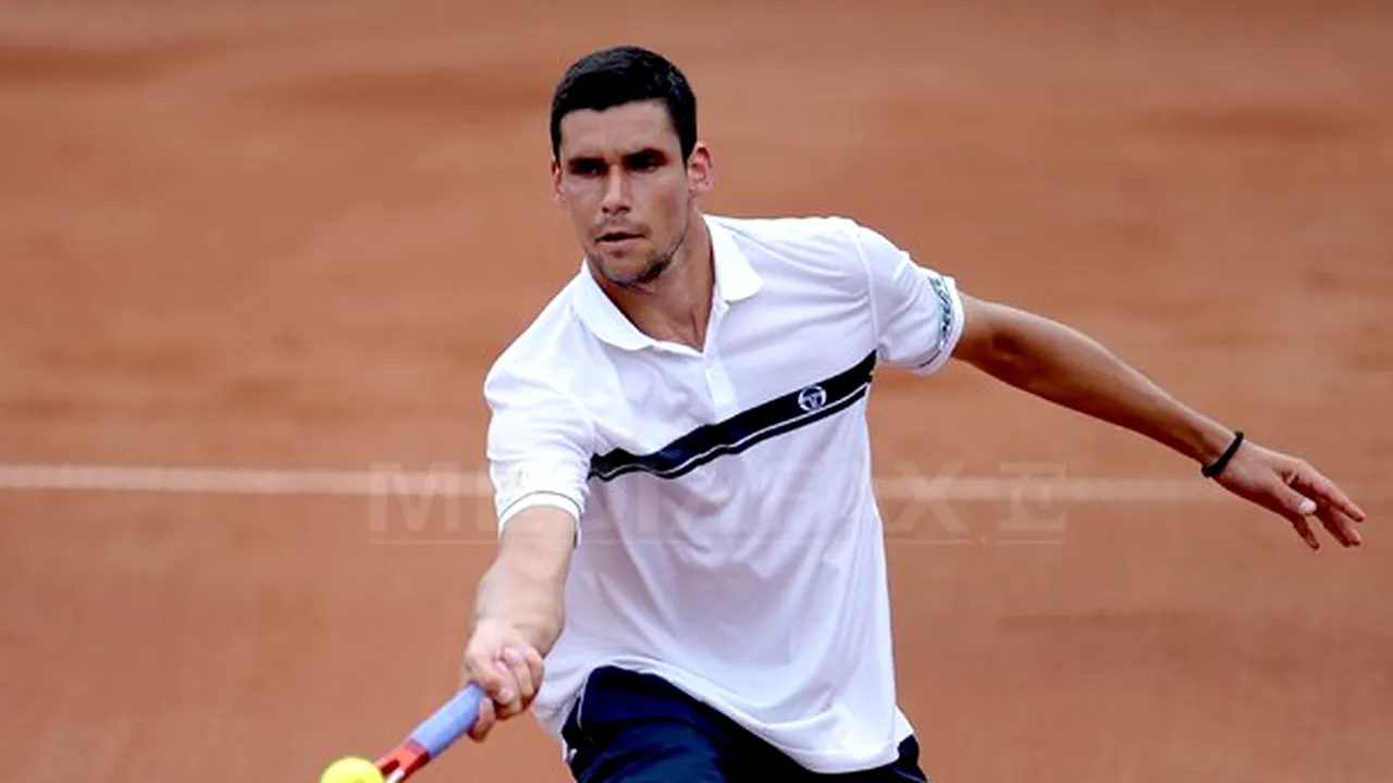 Victor Hănescu a urcat şase locuri în clasamentul ATP
