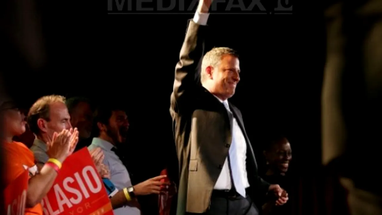 Bill de Blasio a câştigat alegerile primare democrate din New York - estimări