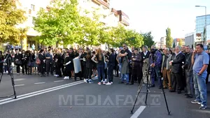 Acţiune în memoria victimelor accidentului de pe DN1 şi protest faţă de 