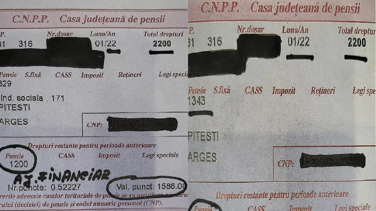 A început tipărirea taloanelor de pensie aferente lunii ianuarie 2022. Ce majorări şi ajutoare se aplică. Anunţul dat de ministrul Muncii