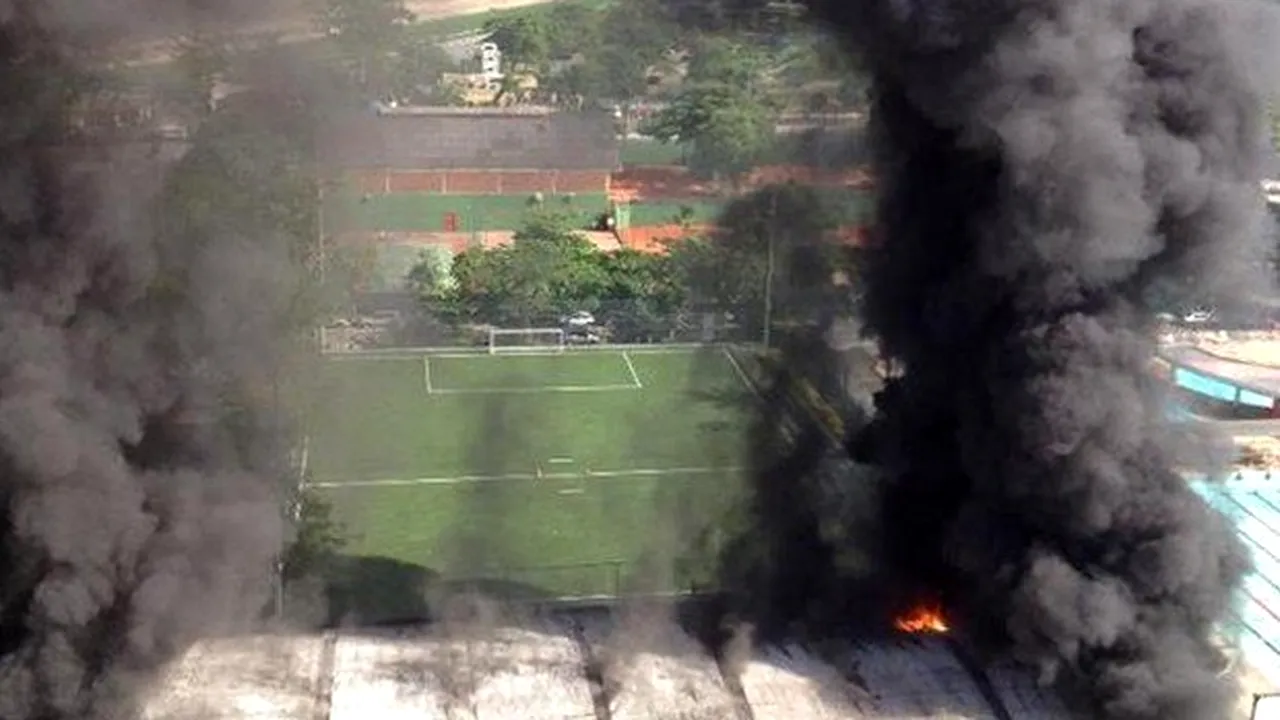 O nouă tragedie pentru fotbalul mondial: 10 fotbalişti au murit într-un incendiu din Rio de Janeiro