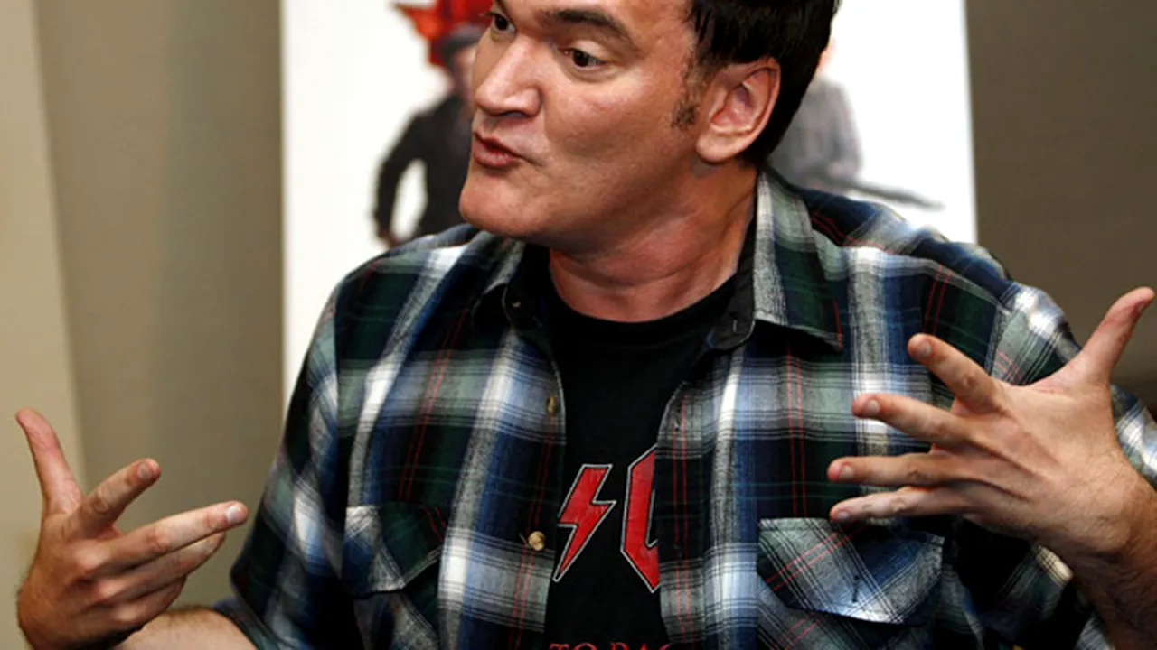 Cum face Tarantino filme de succes: “Dacă un tip încasează un glonţ în stomac vreau să-l văd cum sângerează ca un porc înjunghiat”