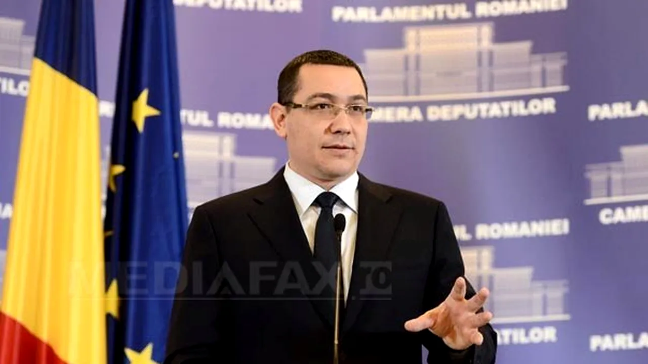 Ponta este nemulţumit de educaţie: Europa se poate confrunta cu criza unei generaţii posibil pierdute