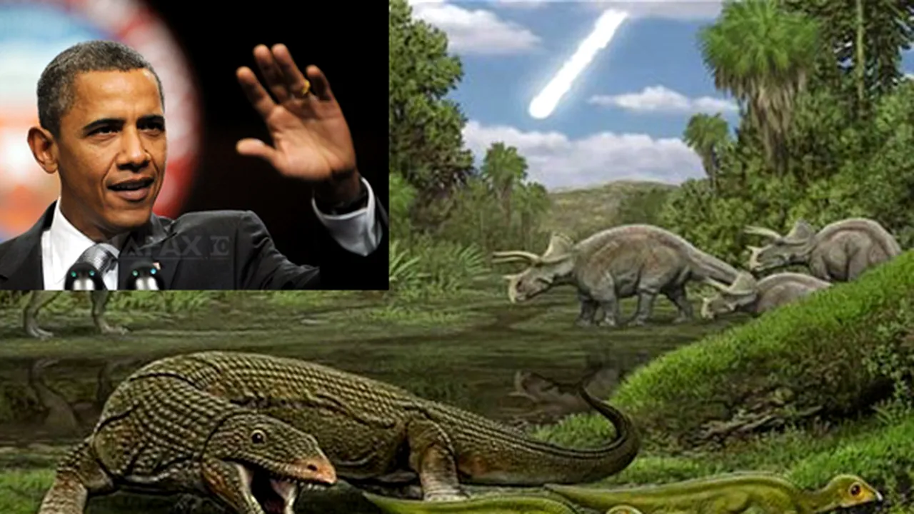 O şopârlă preistorică cu dinţi, denumită după Obama. Care este asemănarea între preşedintele american şi reptilă