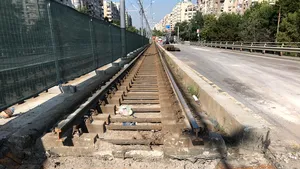 Tramvaiul 41: Trece testul Primăria? Cum se prezintă şantierele de la podurile Grant şi Ciurel | GALERIE FOTO, VIDEO