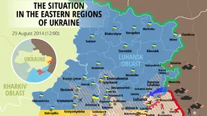 HARTA conflictului din estul Ucrainei: Cum au evoluat luptele în ultimele două săptămâni - FOTO