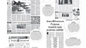 25 de ani de Ziarul Financiar. Ce scria ziarul de business al României în 1998-1999, anii care au pecetluit drumul de azi