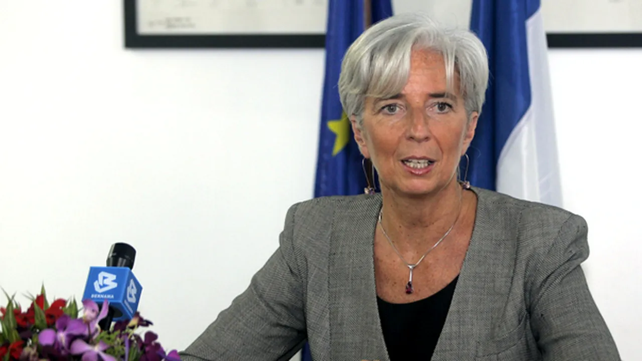 Şefa FMI prevede un 