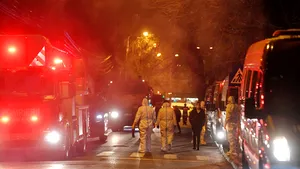 Un martor al incendiului de la Matei Balş vorbeşte despre o explozie 