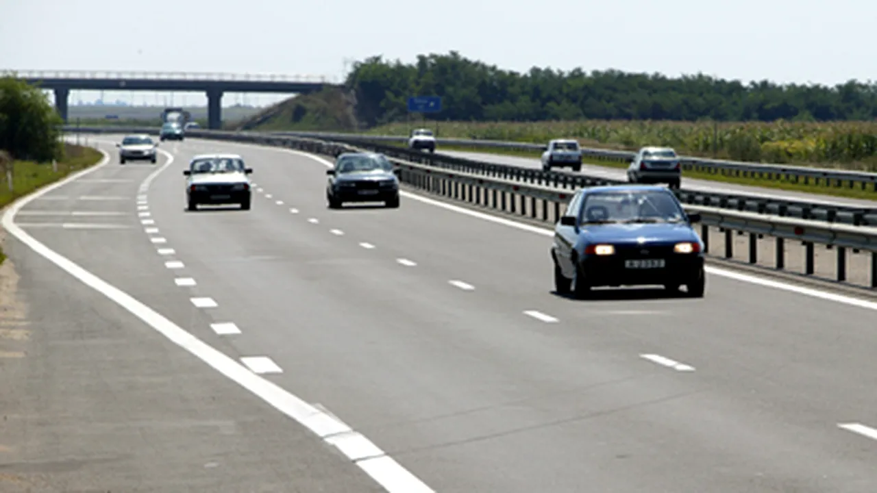 Atenţie! Se lucrează pe autostrada Bucureşti-Piteşti!