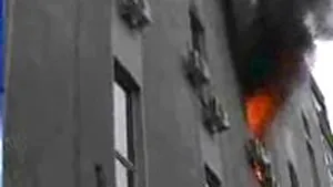 Incendiul de la Romtelecom Timişoara a fost lichidat