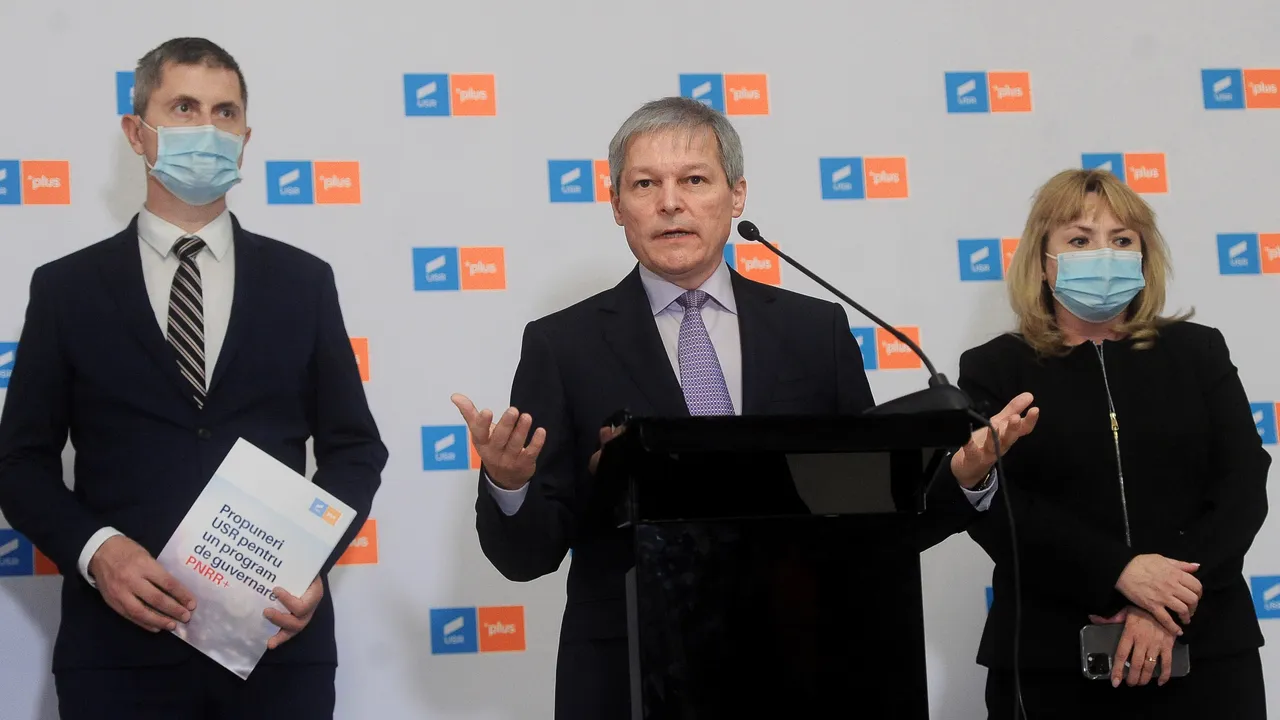 USR e dispus să meargă în Parlament cu guvernul minoritar. Ultimele negocieri au loc vineri