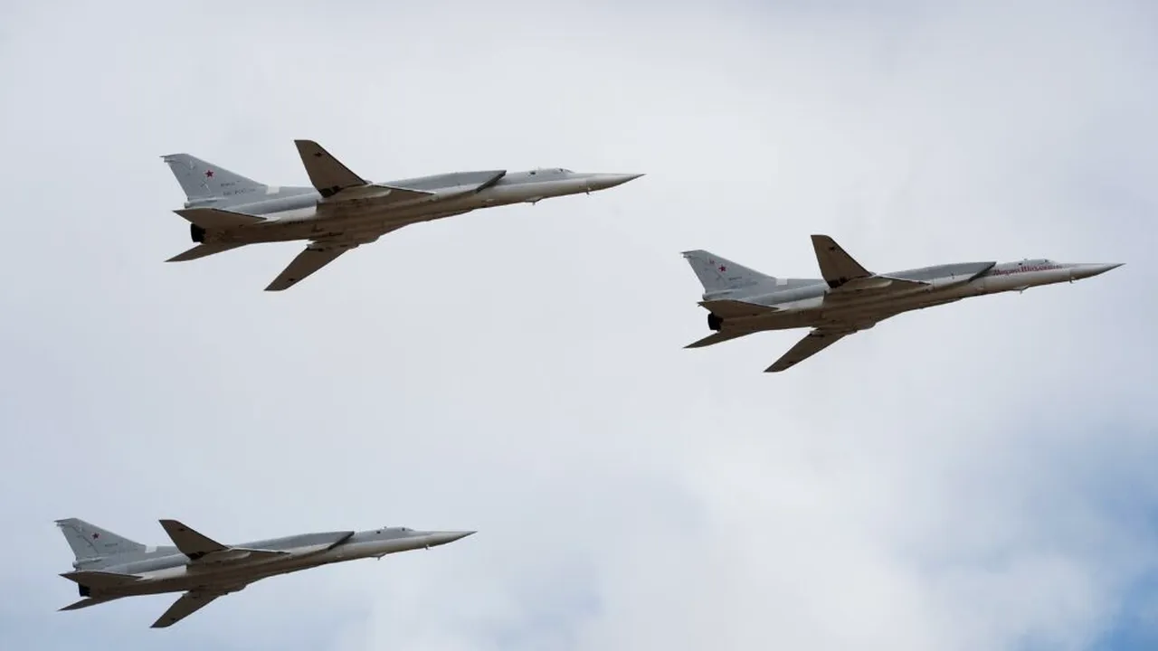 Bombardiere și avioane de vânătoare rusești patrulează desupra Mării Baltice