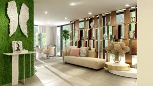 Lichenii câştigă teren: Natura invadează clădirile, împodobind pereţii cu decoraţiuni „vii”