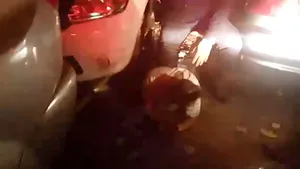 Fiu de preot, urmărit în trafic şi încătuşat, după ce a condus beat şi fără permis