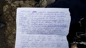 MISTER al crimei comise de infirmierul din Slatina care s-a sinucis. În biletul de ADIO vorbeşte de un asasinat cerut de victima sa | FOTO SCRISOARE