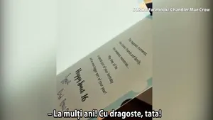 Video emoţionant! Un tată a păstrat tradiţia familiei chiar şi după ce a murit. Băiatul său, în lacrimi