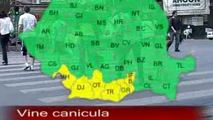 Atenţionare cod galben de caniculă