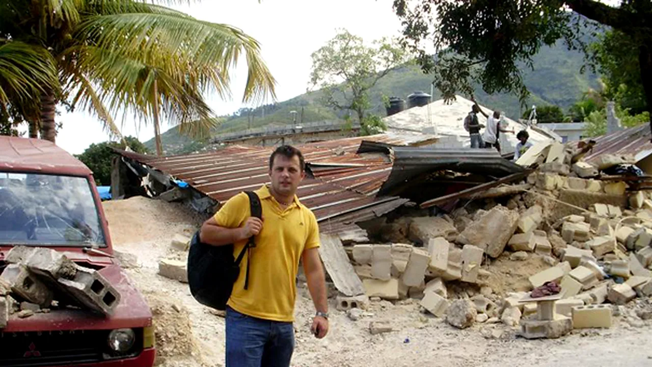 Românul aflat în Haiti în timpul cutremurului din 12 ianuarie a fost evacuat