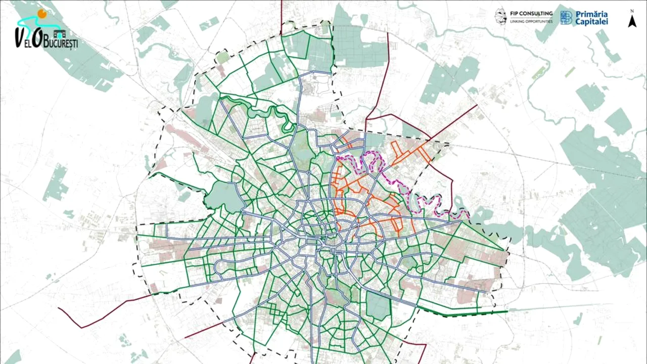 Primăria Capitalei anunță peste 500 km de piste de biciclete până în 2035. Bujduveanu: Masterplanul Velo a fost finalizat