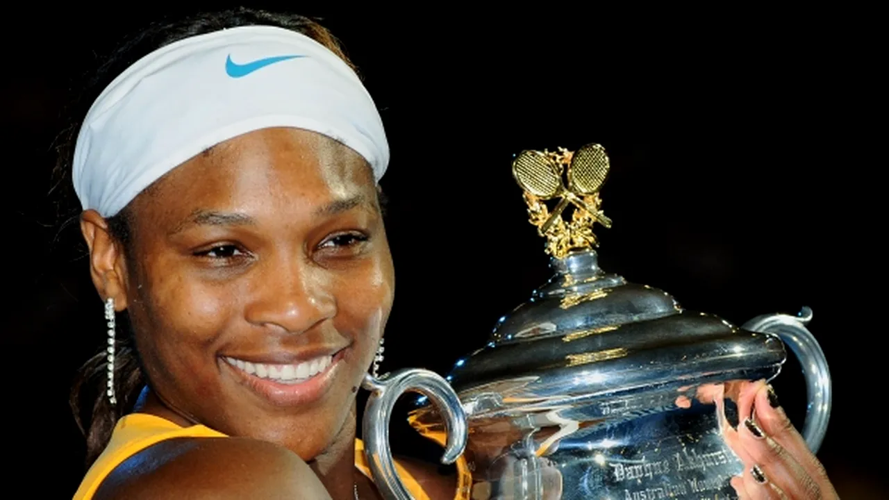 Serena Williams a câştigat finala la Australian Open - GALERIE FOTO