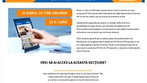 Cele mai importante informaţii de business, acum în secţiunea 