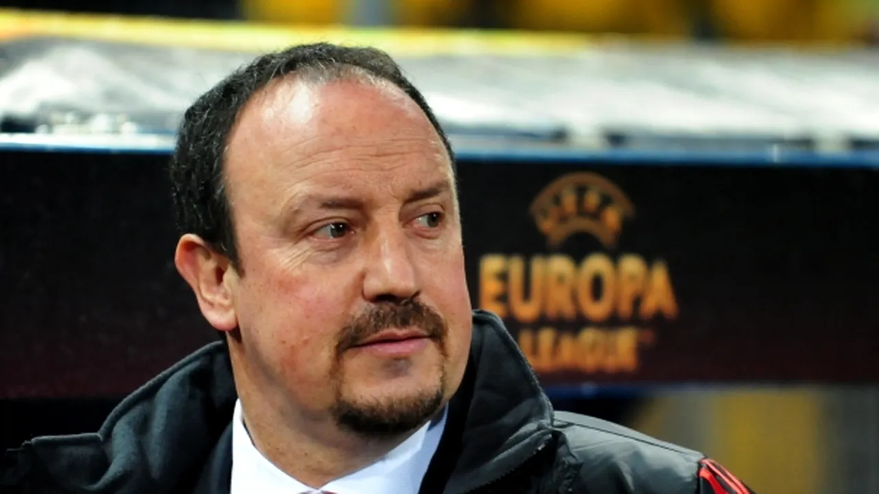 Benitez: Evoluţia Unirii Urziceni a fost diferită faţă de meciul de la Liverpool