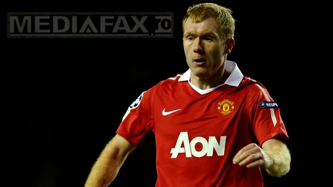 Paul Scholes revine în activitate