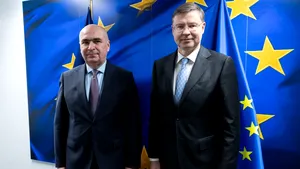 Ilie Bolojan, despre întâlnirea cu comisarul Valdis Dombrovskis: Am confirmat încă o dată că România va urmări anul acesta o țintă de deficit care să se apropie de 6%