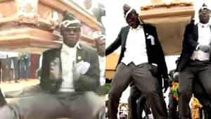 Groparii dansatori din Ghana, deveniţi meme pe timp de pandemie: ”Staţi acasă sau dansaţi cu noi” 