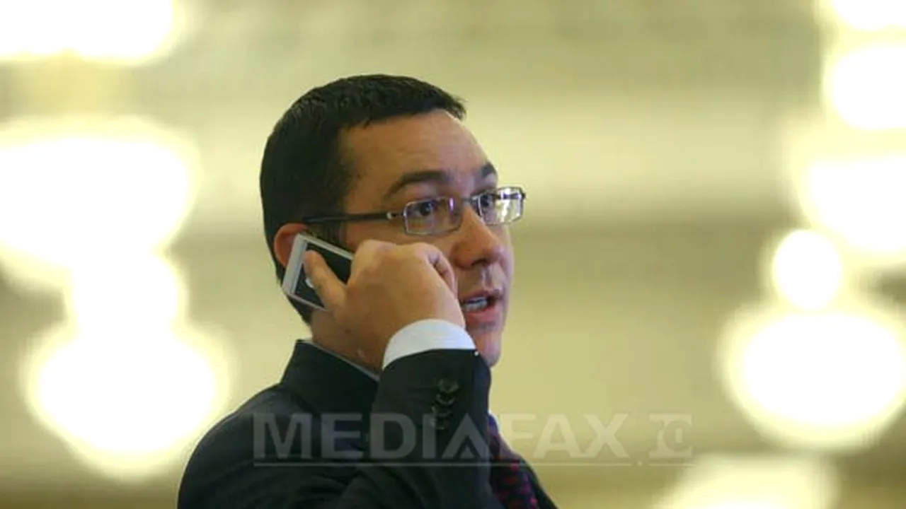 Ponta, după ce a discutat la telefon cu Antonescu: E de acord cu comisia de anchetă Călăraşi
