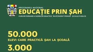 “Educaţie prin şah”, cel mai ambiţios program educaţional de după Revoluţie