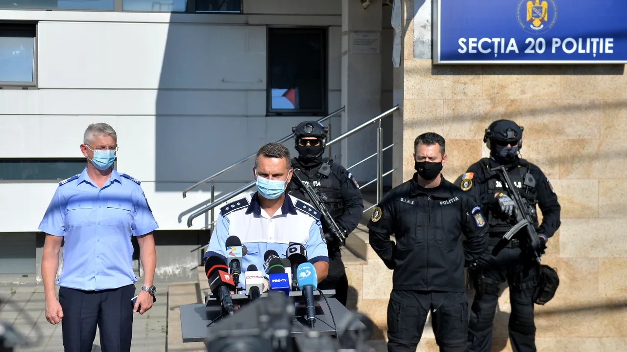 Reacţia şefilor din Poliţia Română după cazul „Duduianu”: Poliţia n-a negociat siguranţa cetăţenilor