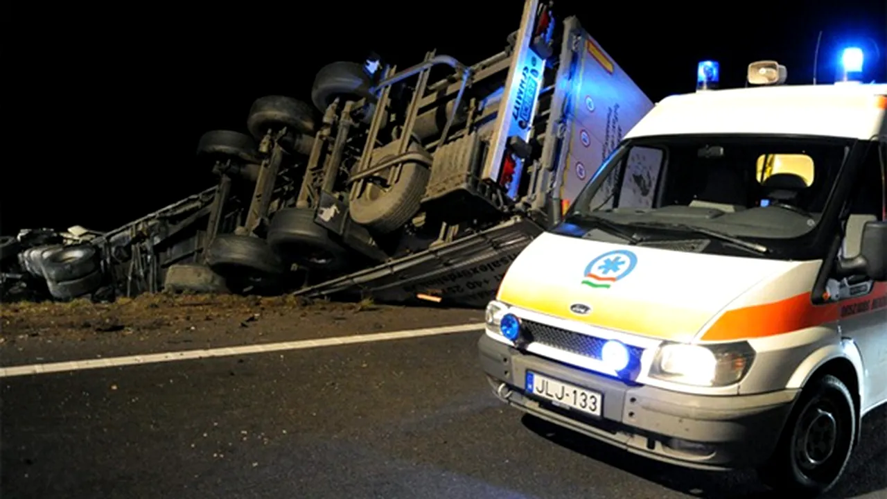 Accidentul din Ungaria: Şoferul TIR-ului a fost plasat în stare de arest