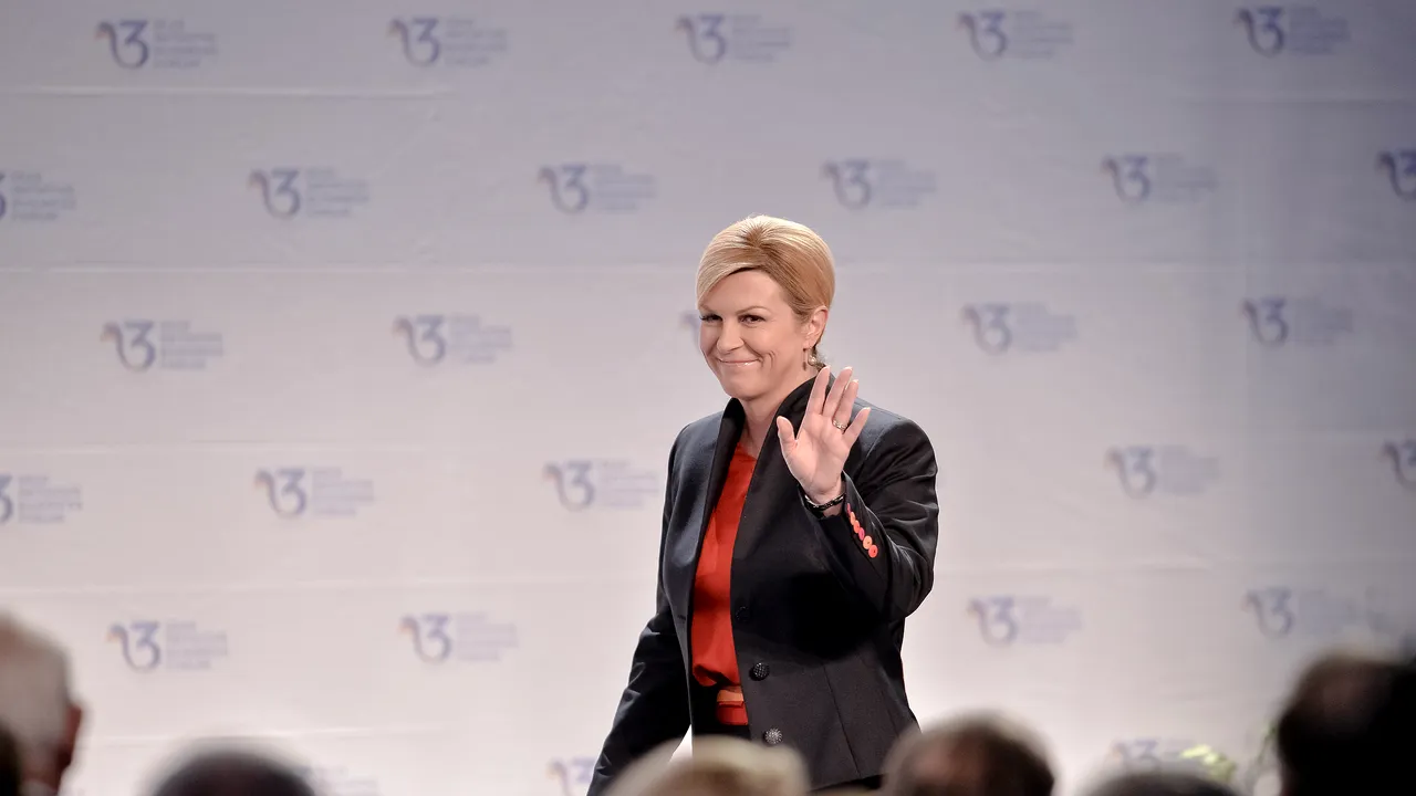 Kolinda Grabar-Kitarovic, preşedinta Croaţiei, la Summitul celor Trei Mări: Croaţia propune 11 proiecte de cooperare